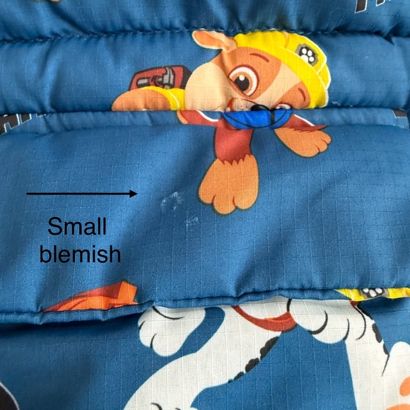 PAW Patrol Nickelodeon Puffer Jacket Hood Fleece Warm Winter Coat Toddler 2-3 Yr - Picture 4 of 12